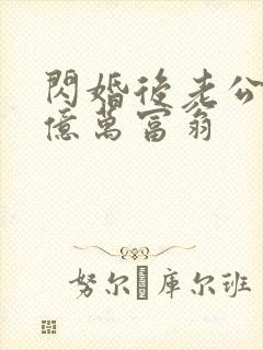 闪婚后老公竟是亿万富翁