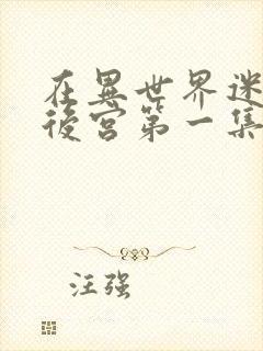 在异世界迷宫开后宫第一集