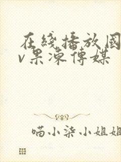 在线播放国产av果冻传媒