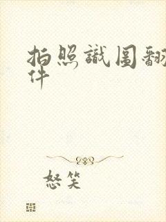 拍照识图翻译软件