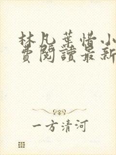 林凡叶惜小说免费阅读最新章节更新