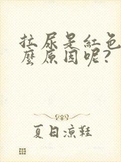 拉尿是红色是什么原因呢?