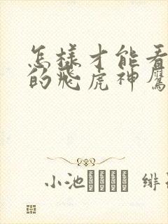 怎样才能看完整的飞虎神鹰电视剧全集