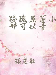 残秽原著小说在哪可以看