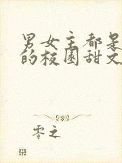 男女主都是校霸的校园甜文