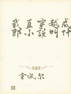 武直穿越成武大郎小说叫什么名字