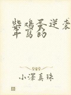 柴鸡蛋逆袭哪一年写的