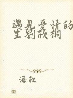 遇见爱情的利先生刘欣桐