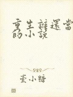 重生谁还当明星的小说