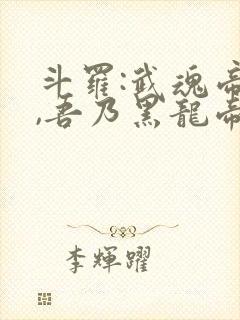 斗罗:武魂帝天,吾乃黑龙帝君