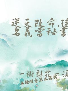 逆天改命,从在名义当秘书开始陈正泽全文