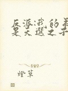 反派:我的弟弟是天选之子txt