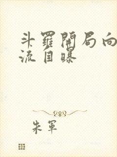 斗罗开局向千道流自曝