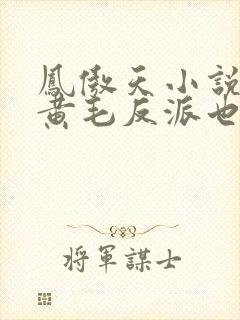 凤傲天小说里的黄毛反派也想幸福免费