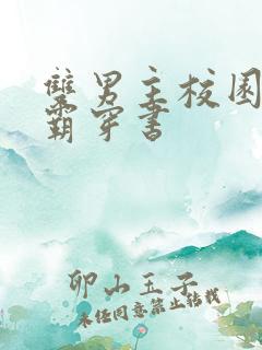 双男主校园双学霸穿书