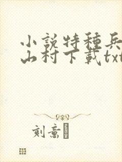 小说特种兵王在山村下载txt免费下载