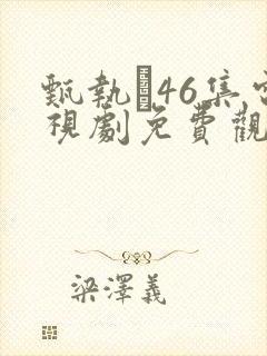 甄执�46集电视剧免费观看