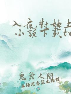 入夜,对她上瘾 小说下载txt