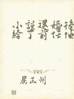 小说退婚后我嫁给了前任他叔