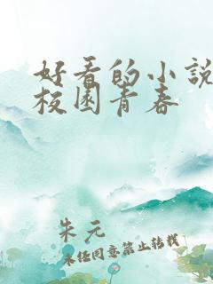 好看的小说推荐校园青春