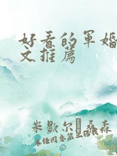 好看的军婚高干文推荐