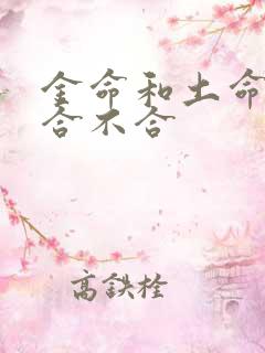 金命和土命婚姻合不合