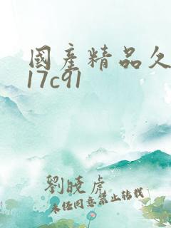 国产精品久久久17c91