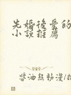 先婚后爱的甜宠小说推荐