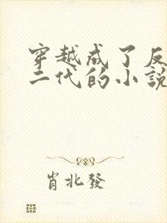 穿越成了反派富二代的小说