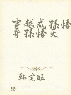 穿越成孙悟空大哥孙悟天