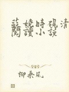 苏娆时砚清全文阅读小说