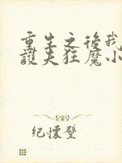 重生之后我成了护夫狂魔小说免费阅读