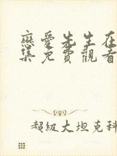 恋爱先生在线全集免费观看