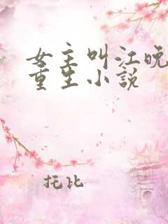 女主叫江晚吟的重生小说