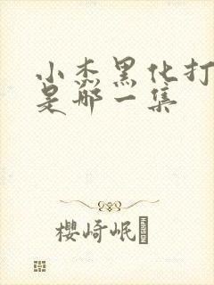 小杰黑化打猫女是哪一集