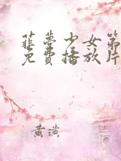 菲梦少女第三季免费播放片