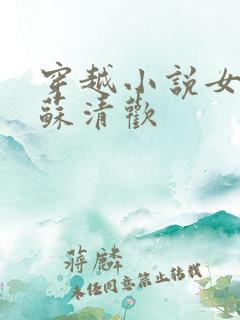 穿越小说女主叫苏清欢