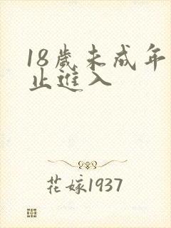 18岁未成年禁止进入