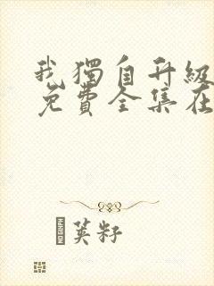 我独自升级漫画免费全集在线观看