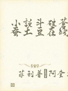 小说斗破苍穹天蚕土豆在线阅读