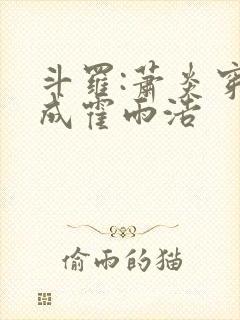 斗罗:萧炎穿越成霍雨浩