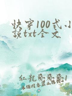快穿100式小说txt全文