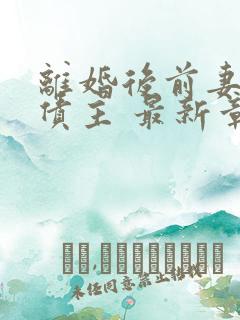 离婚后前妻成了债主 最新章节 无弹窗