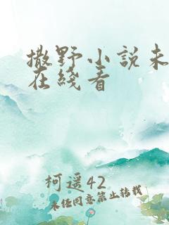 撒野小说未删减在线看