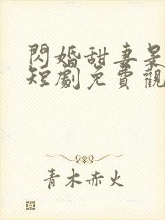 闪婚甜妻是大佬短剧免费观看全集