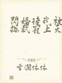 闪婚后我被千亿总裁宠上天