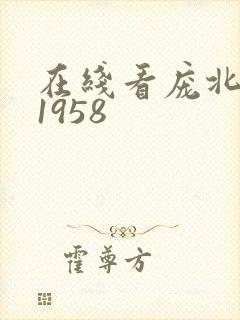 在线看庞北重生1958
