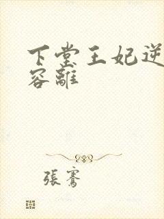 下堂王妃逆袭记容离