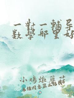 一对一辅导高三数学哪里好