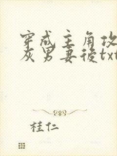 穿成主角攻的炮灰男妻后txt